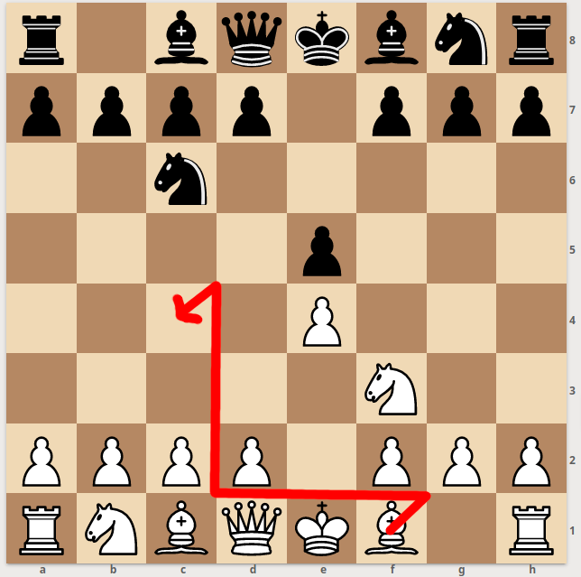 The representation of the board in a Chess Engine with TuringBot