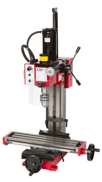 Microlux 7 in. 3-Speed High-Torque Mini Drill Press