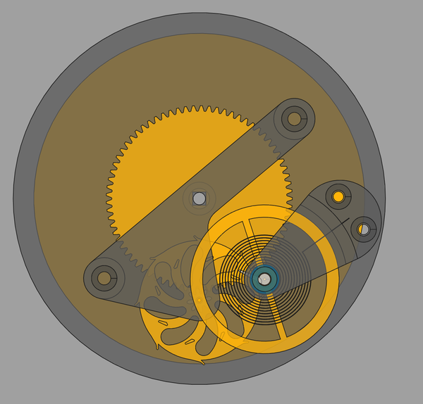 Duplex escapement discount